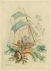 Ornamental Design from Nouvelle suite de cahiers chinois a l